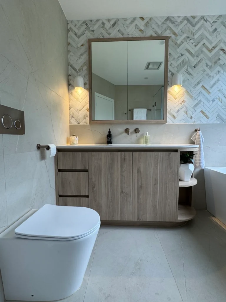 Main Bathroom, Ensuite & Powder Room Renovation in Templestowe