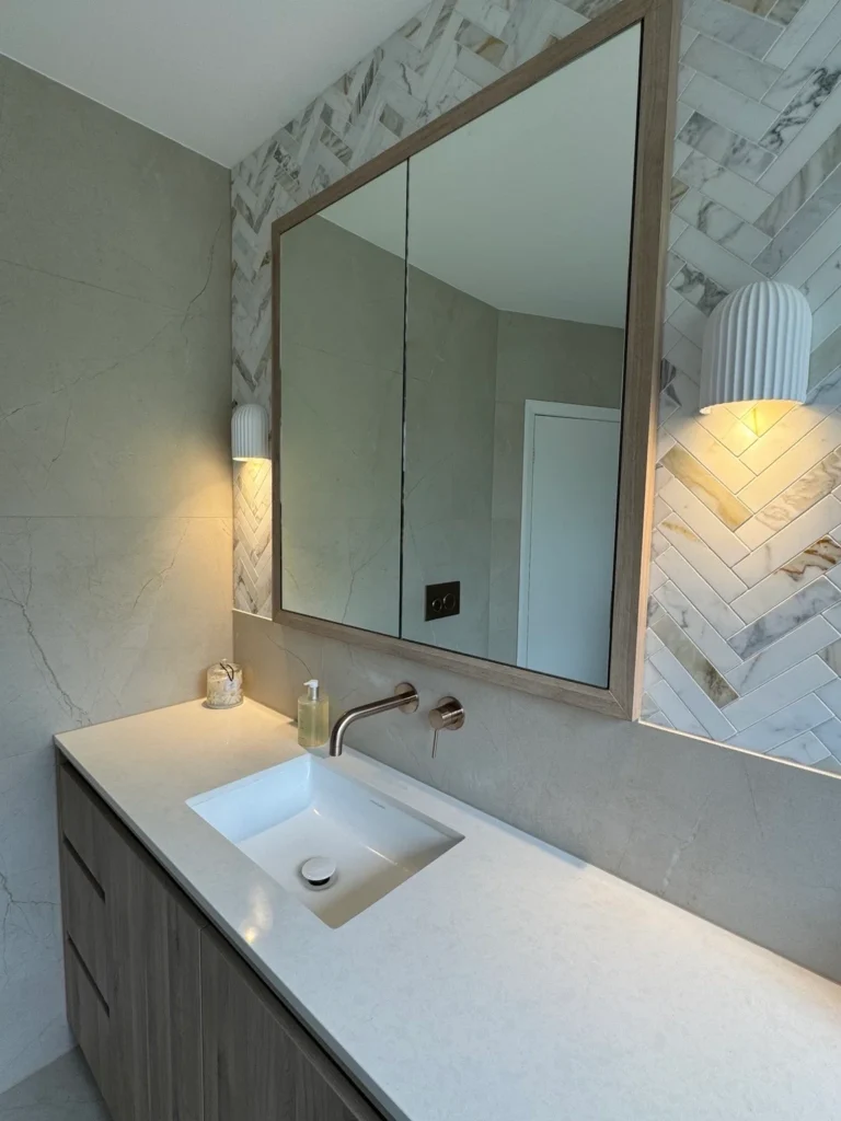 Main Bathroom, Ensuite & Powder Room Renovation in Templestowe