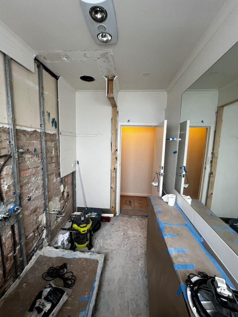 Bathroom & Laundry Apartment Renovation – Caulfield North