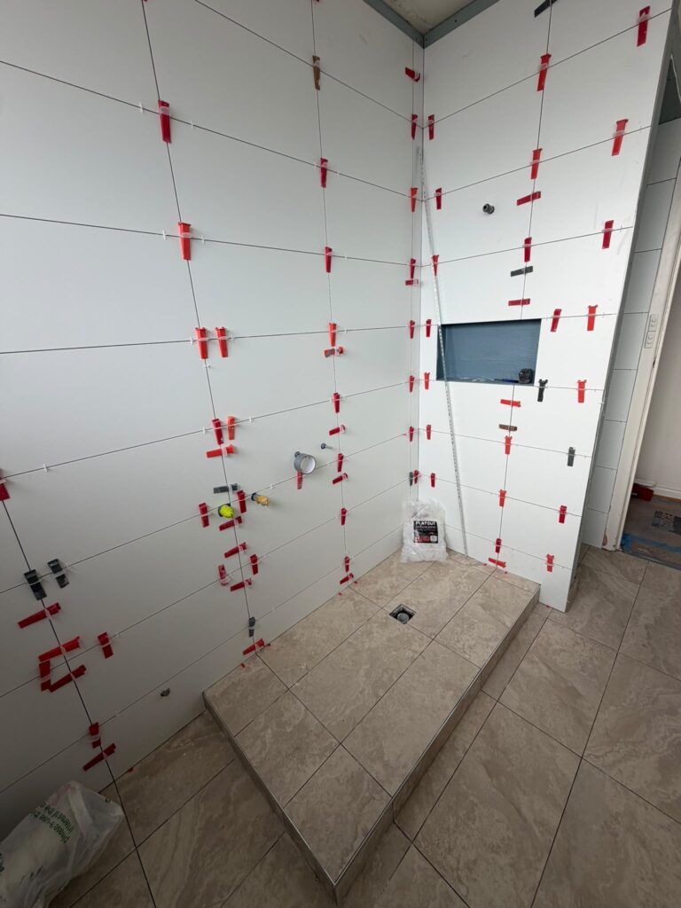 Bathroom & Laundry Apartment Renovation – Caulfield North
