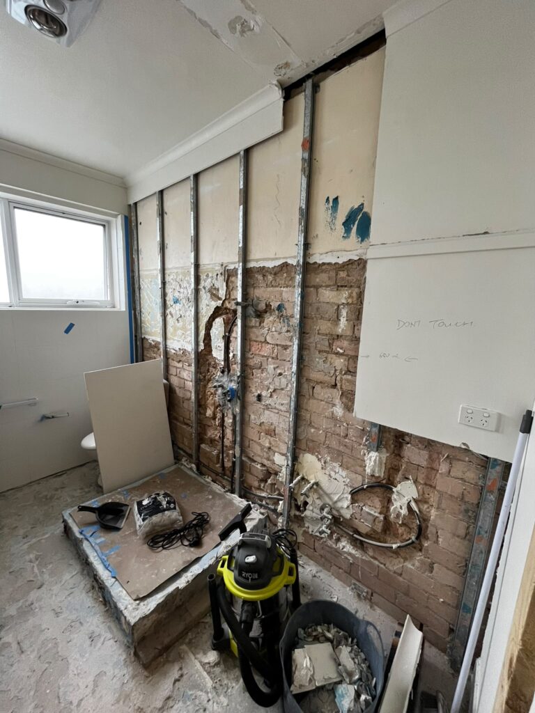 Bathroom & Laundry Apartment Renovation – Caulfield North